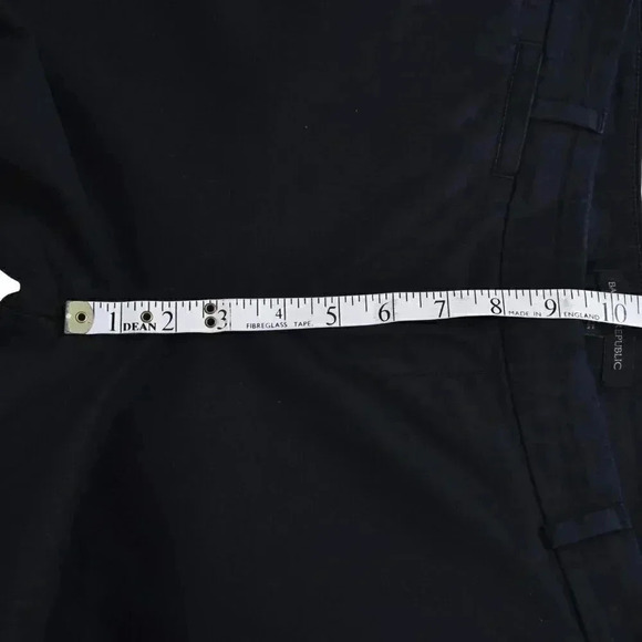 Banana Republic Hampton Ankle Crop Pant Trouser Straight Leg  Black Size 4 - Picture 10 of 12